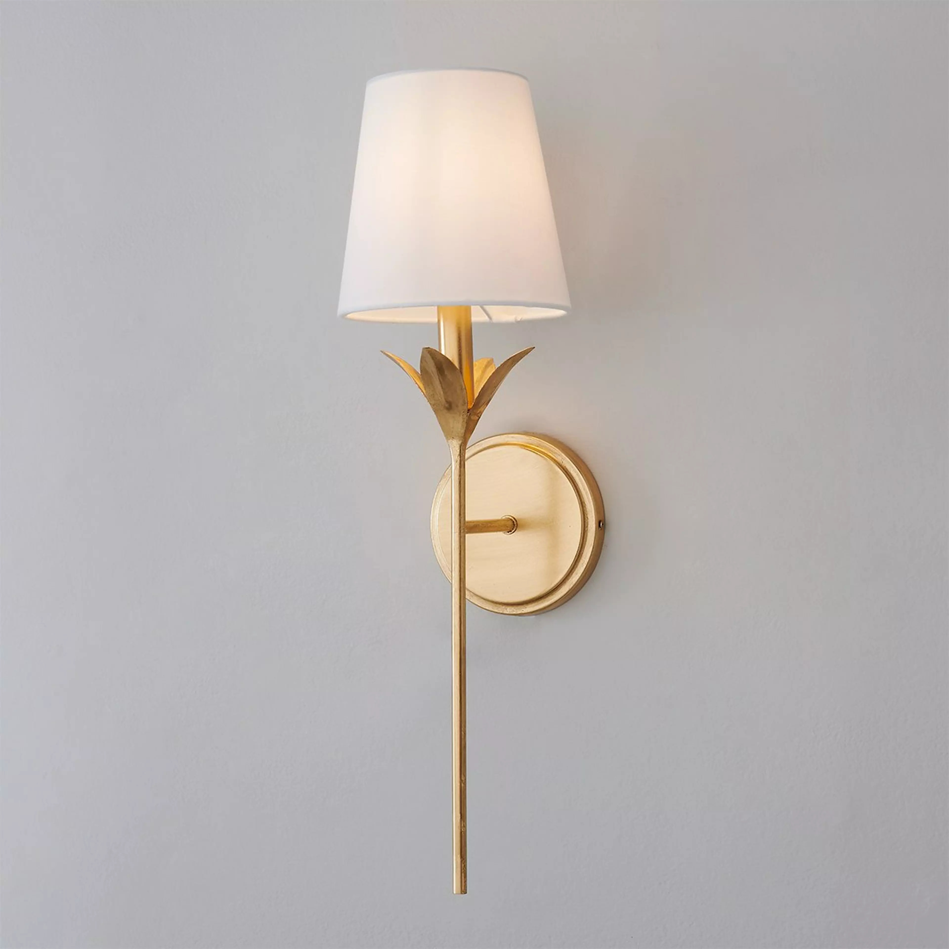 Olive Leaf Stem Sconce - 1 Light | Shades of Light