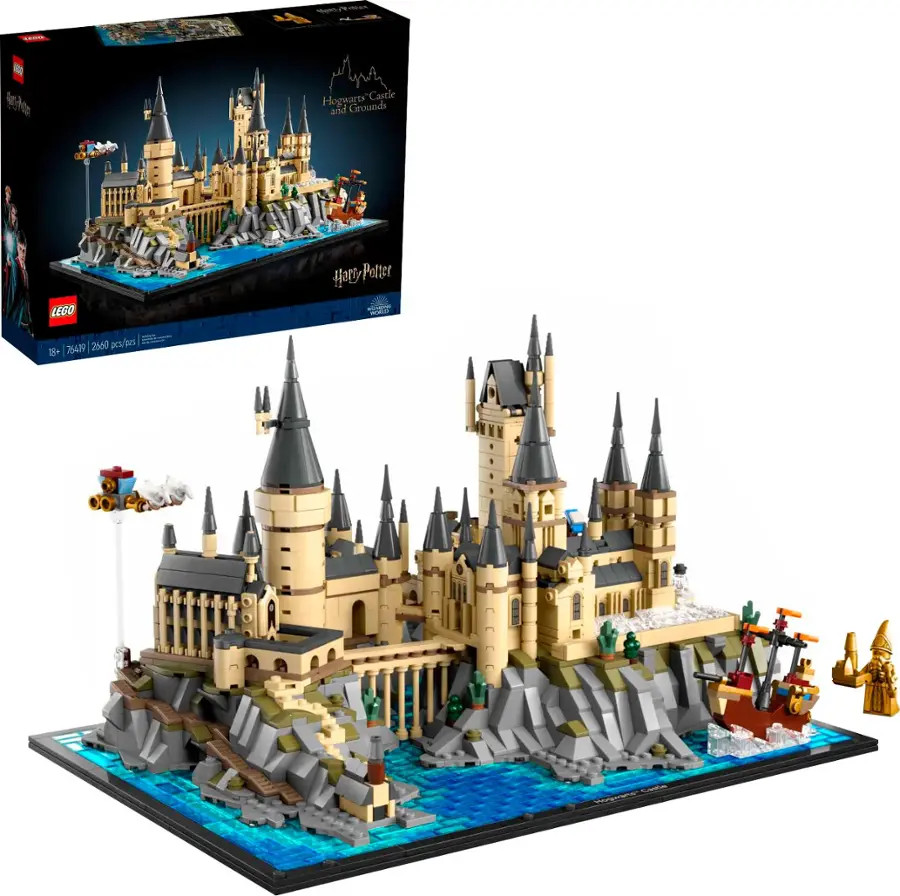 LEGO - Harry Potter Hogwarts Castle and Grounds Wizarding Building Set 76419 | Best Buy U.S.