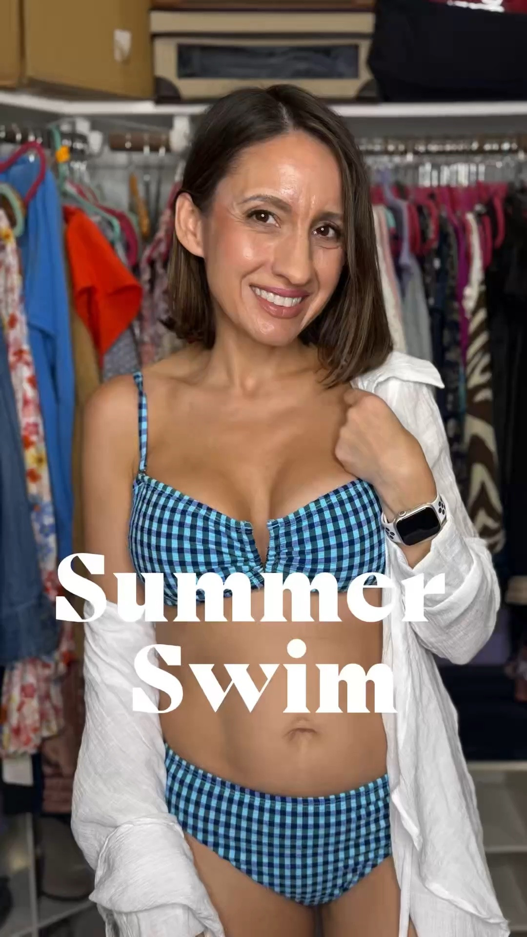 Cute swimsuit for summer time and pool time. 
Love this 2 piece bikini. It’s so fun and love the quality. Runs true to size. 
Walmart swim.

#LTKOver40 #LTKPetite #LTKSwim