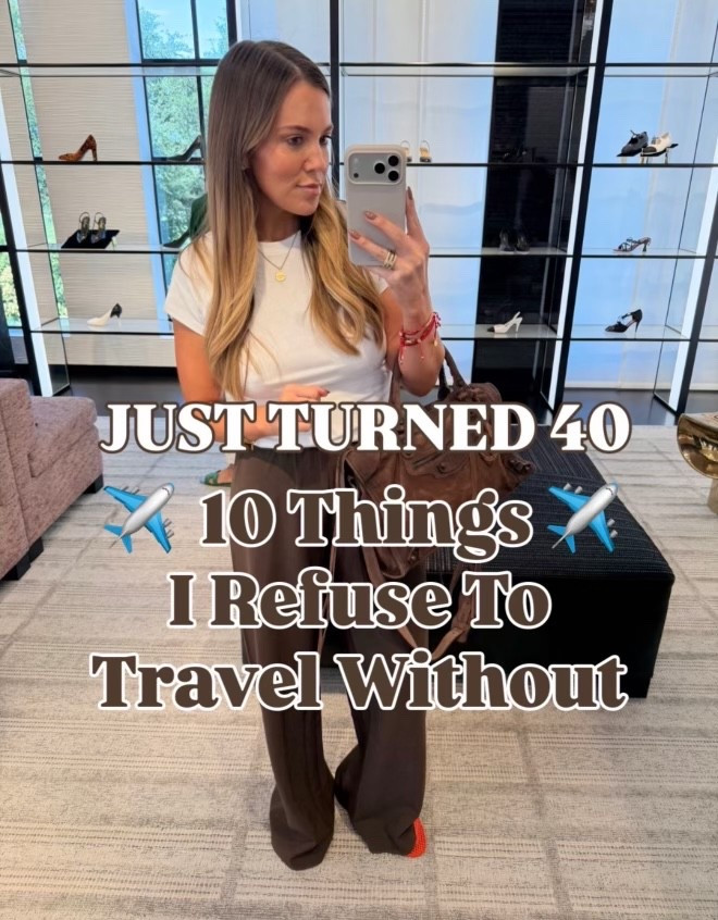 Just turned 40, 10 things I refuse to travel without! 

#LTKTravel