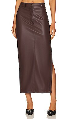 OW Collection Amara Skirt in Cappuccino from Revolve.com | Revolve Clothing (Global)