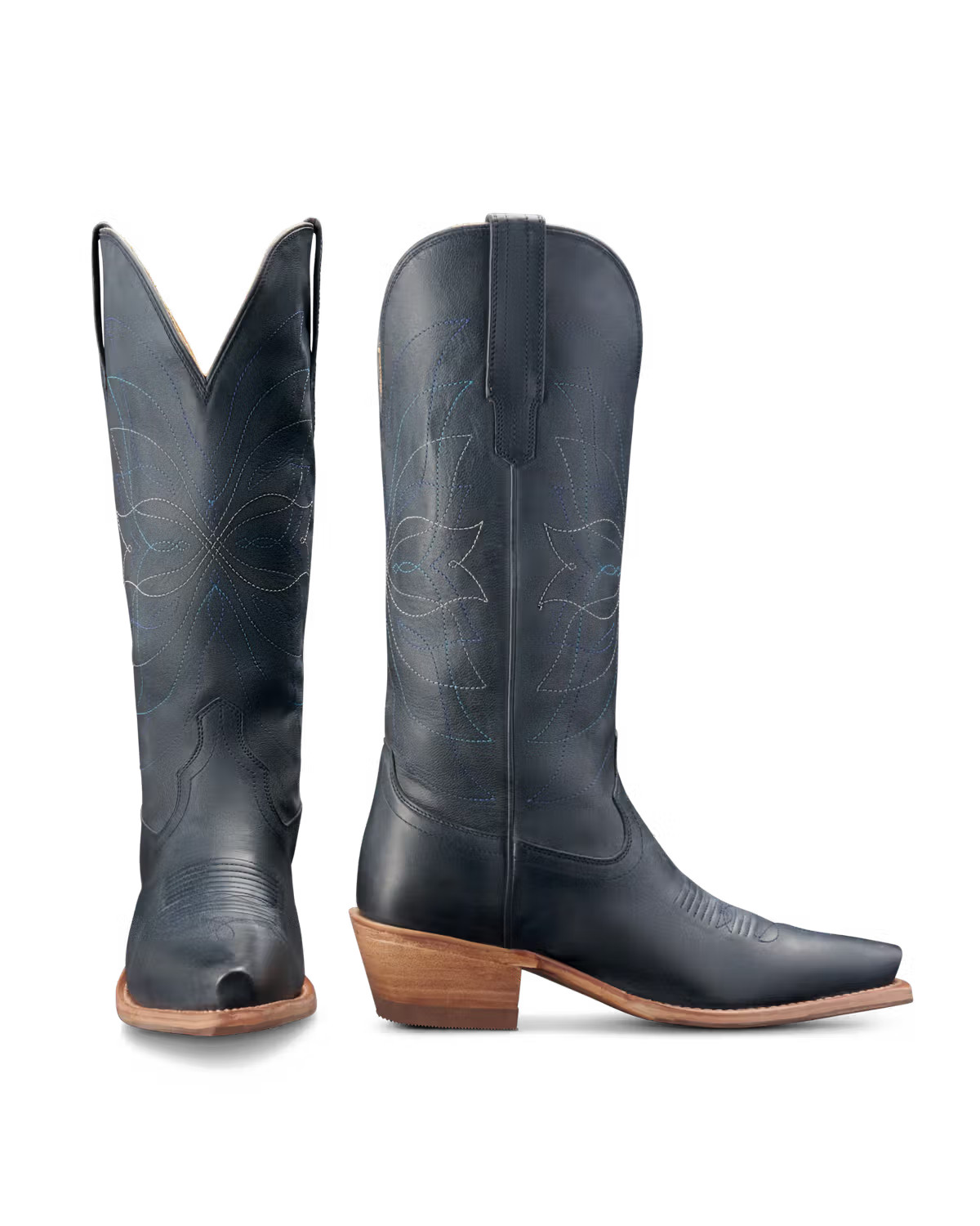 The Annie in Navy Goat - Women's Cowgirl Boot | Tecovas | Tecovas
