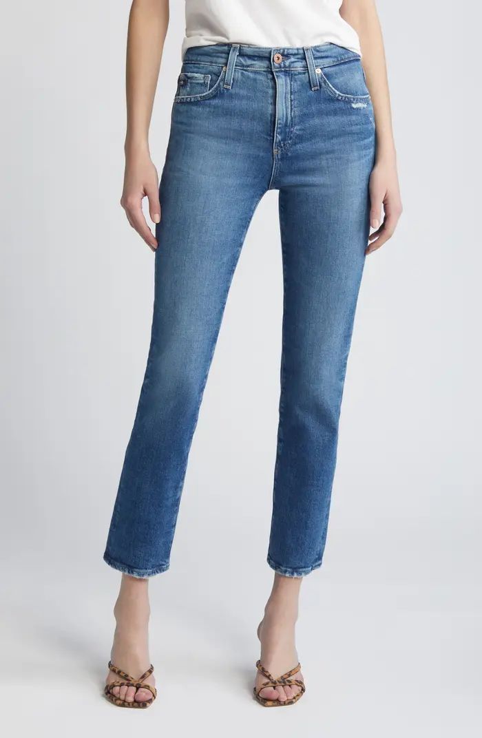 Mari Ankle Slim Straight Leg Jeans | Nordstrom