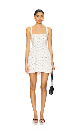 Printed Astrid Mini Dress in Ivory Combo | Revolve Clothing (Global)