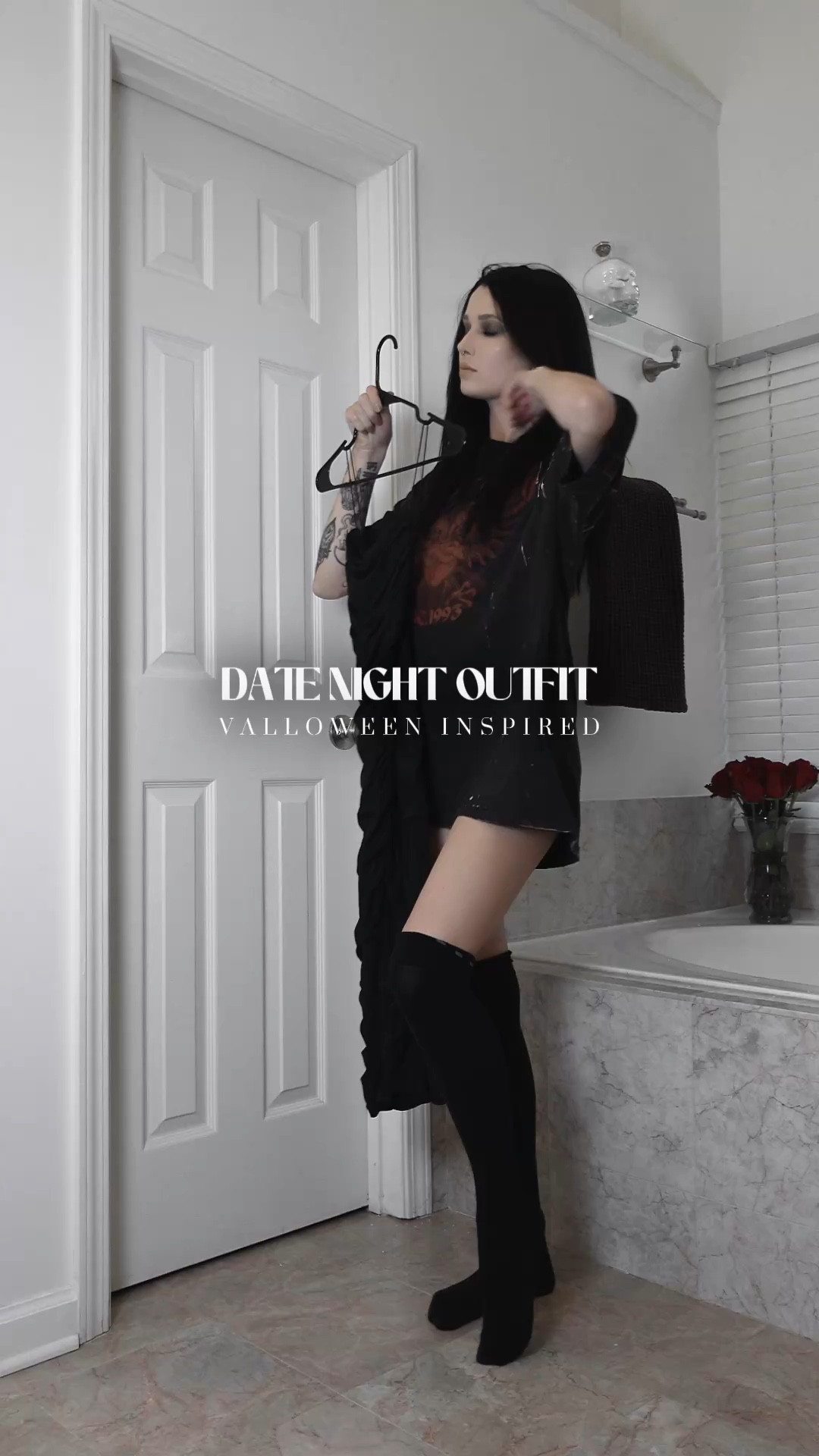 date night/night out outfit 🖤 #dressedup #valentinesday #valentinesoutfit 

#LTKStyleTip #LTKShoeCrush