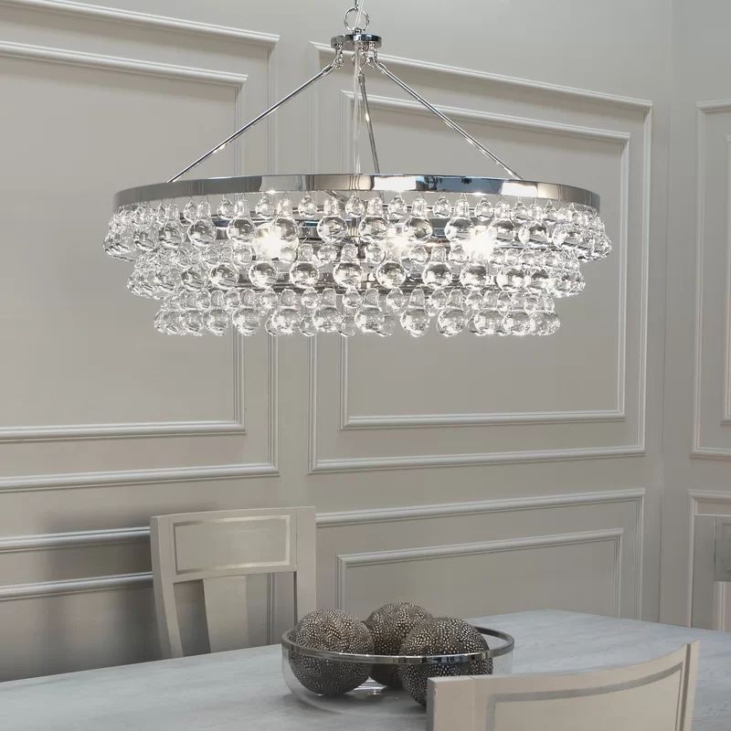 Bling 6 - Light Dimmable Geometric Chandelier | Wayfair North America