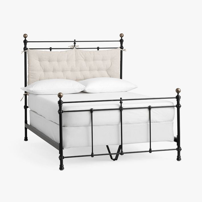 Chris Loves Julia Iron Bed | Pottery Barn Teen