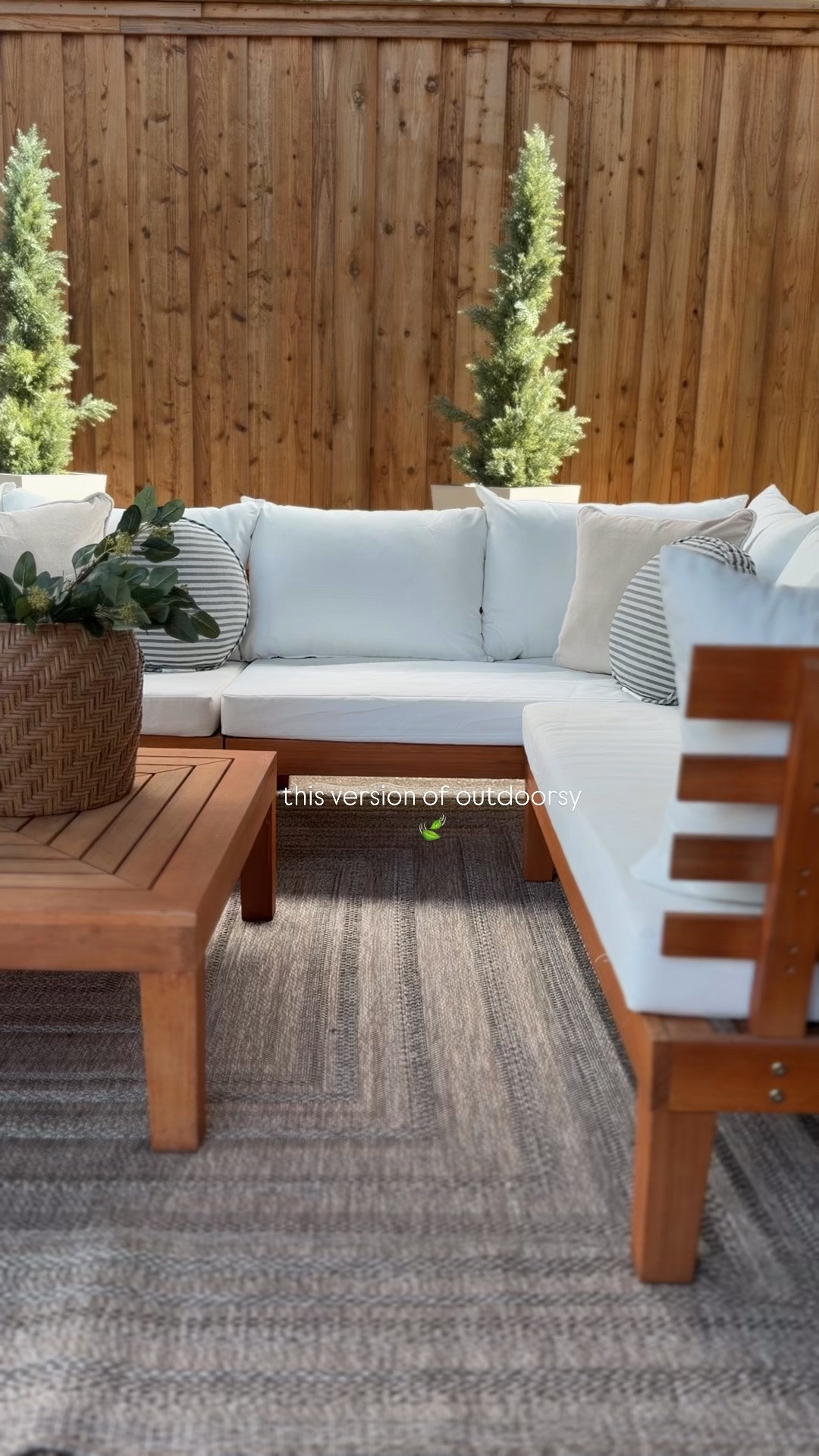 Outdoor patio inspiration! My new area rug (Loloi Dawn Indoor/Outdoor) is on major Prime Day sale too 👏 The perfect neutral rug!

Patio set, Safavieh, outdoor seating, outdoor sectional, outdoor furniture

#LTKHome #LTKSaleAlert #LTKSeasonal