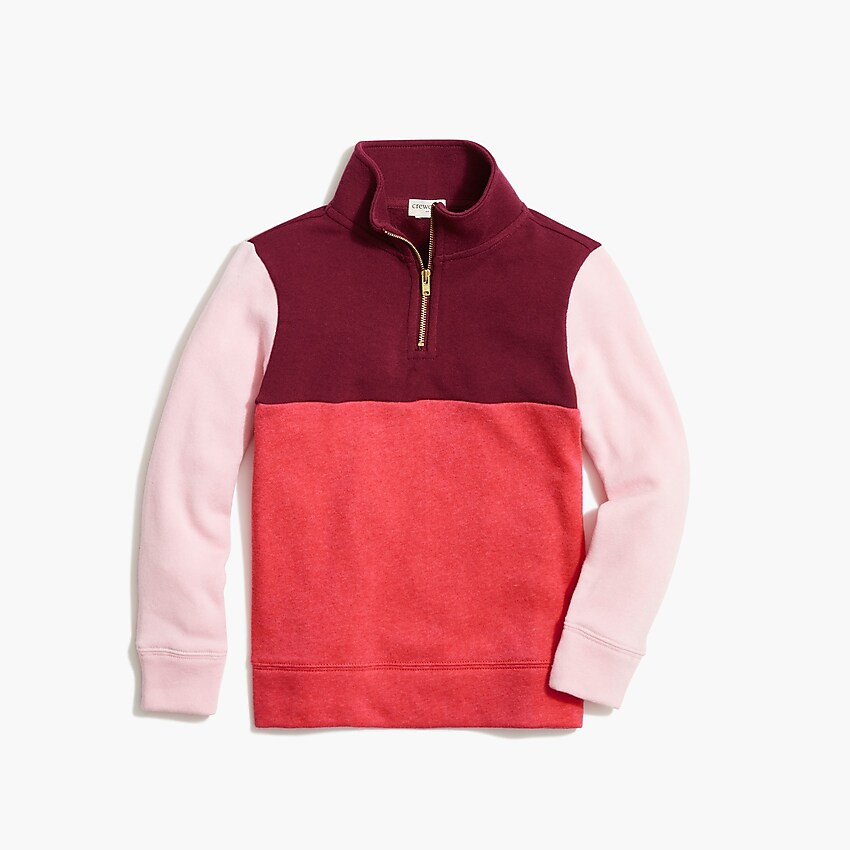 Girls' colorblock sweatshirt | J.Crew Factory