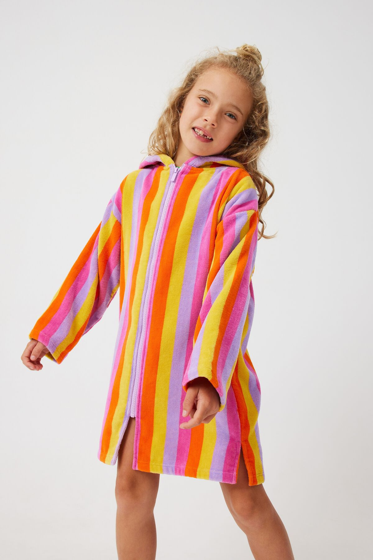 Kids Zip Thru Hooded Towel | Cotton On (US)