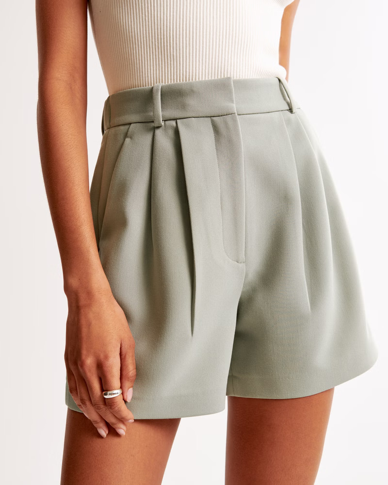 Women's A&F Sloane Tailored Short | Women's Bottoms | Abercrombie.com | Abercrombie & Fitch (UK)