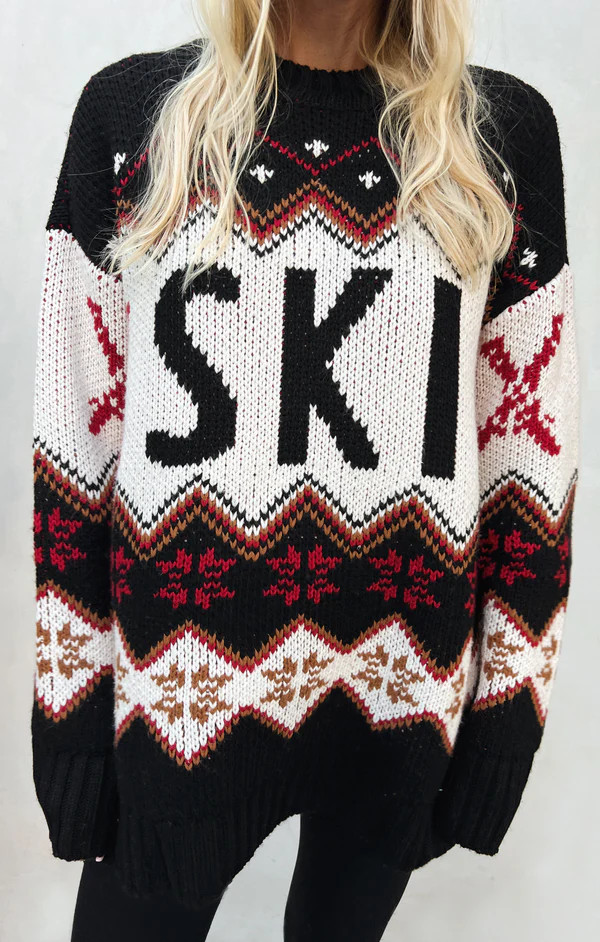 Ski In Sweater ~ Ski Knit | Show Me Your Mumu