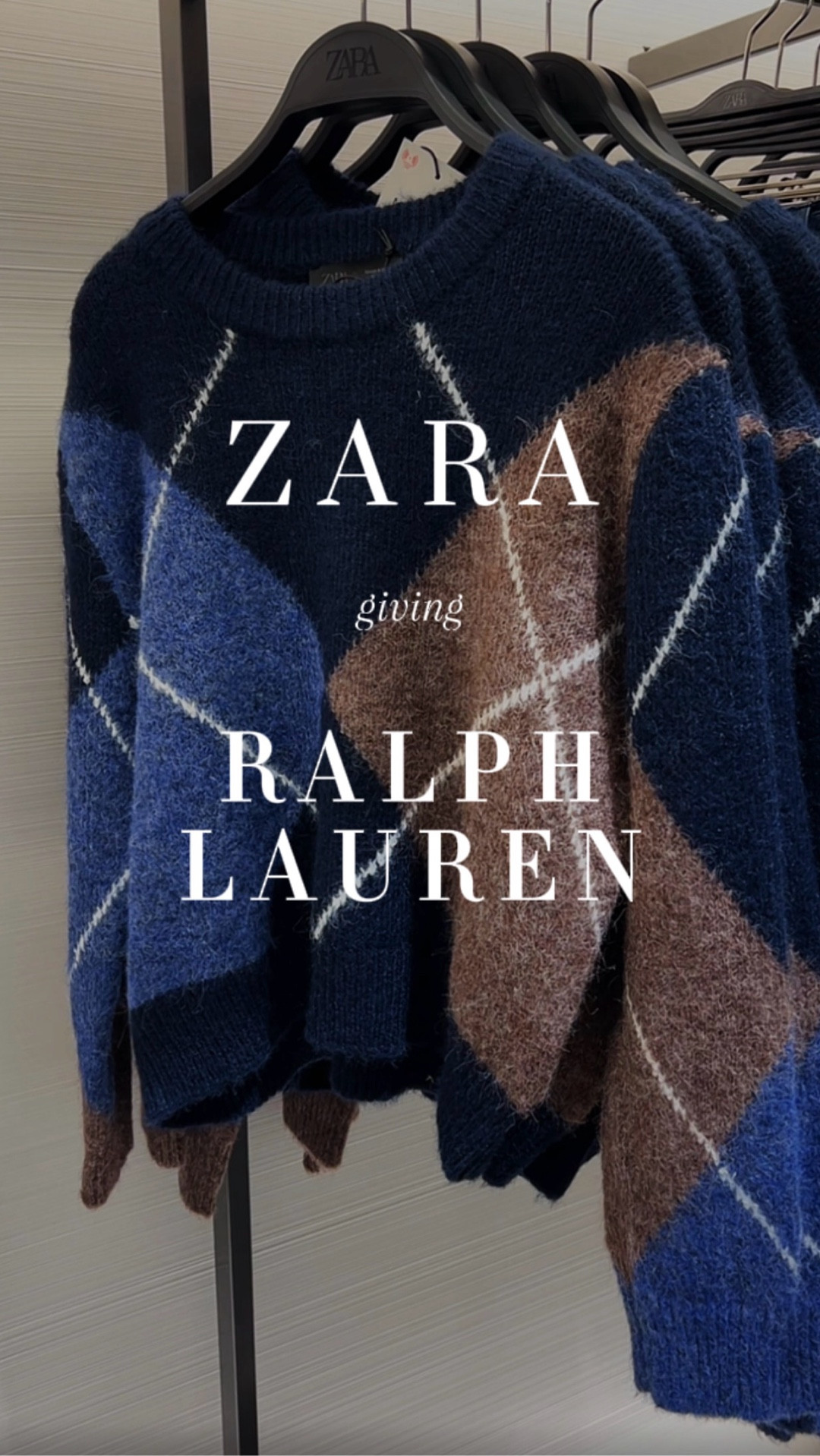 Zara is really in their RL old money era lately, with almost everything under $100!

This new collection feels straight out of a heritage Spring wardrobe 🤎

Every outfit looks so elevated but still easy to wear. 😍 Perfect for coffee dates, weekend plans, or just wanting to look a little more put together without trying too hard.

zara sweater, zara knit sweater, argyle sweater, preppy style outfit, classic fall outfit, old money aesthetic, quiet luxury style, navy and brown outfit, cozy chic sweater, elevated basics, timeless style outfit, fall layering piece, winter outfit inspo, chic casual outfit, everyday elevated look, european style outfit, classic wardrobe staples, polished casual style, date night outfit casual, coffee date outfit, weekend outfit inspo, effortless chic style

#LTKootd #LTKWorkwear #LTKgrwm