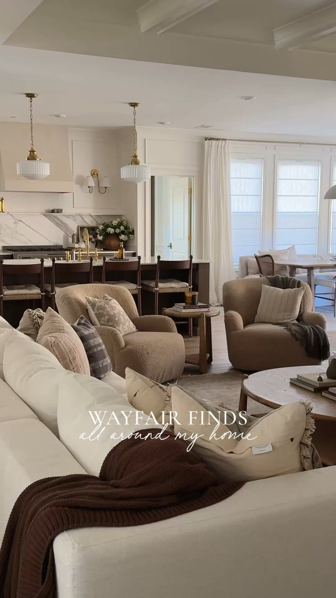 Sharing all of my favorite @wayfair items that I personally own and love! Investing in quality furniture finds for a collected and timeless style this season has never been easier! 

Home finds, neutral home inspo, furniture favorites, neutral wood tones, hardware details, brass details, kitchen details, living room refresh, bedroom refresh, cozy accent chair, vintage inspired area rug, table lamp, lighting detail, cozy throw pillow, round coffee table, upholstered sofa, shop the look!

#LTKSeasonal #LTKHome