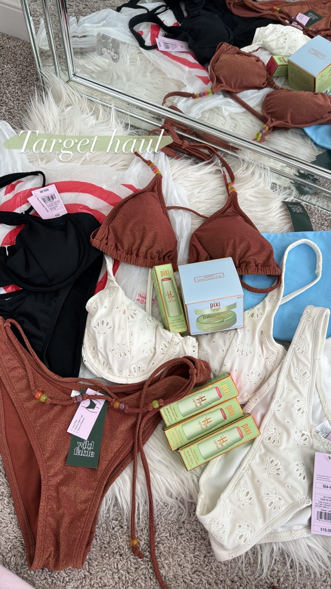 Target haul! Beauty, swim and two tube tops! 

#LTKStyleTip #LTKBeauty #LTKFindsUnder50