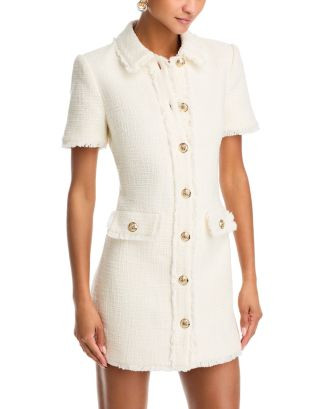 Pammy Button Front Tweed Dress | Bloomingdale's (AU)