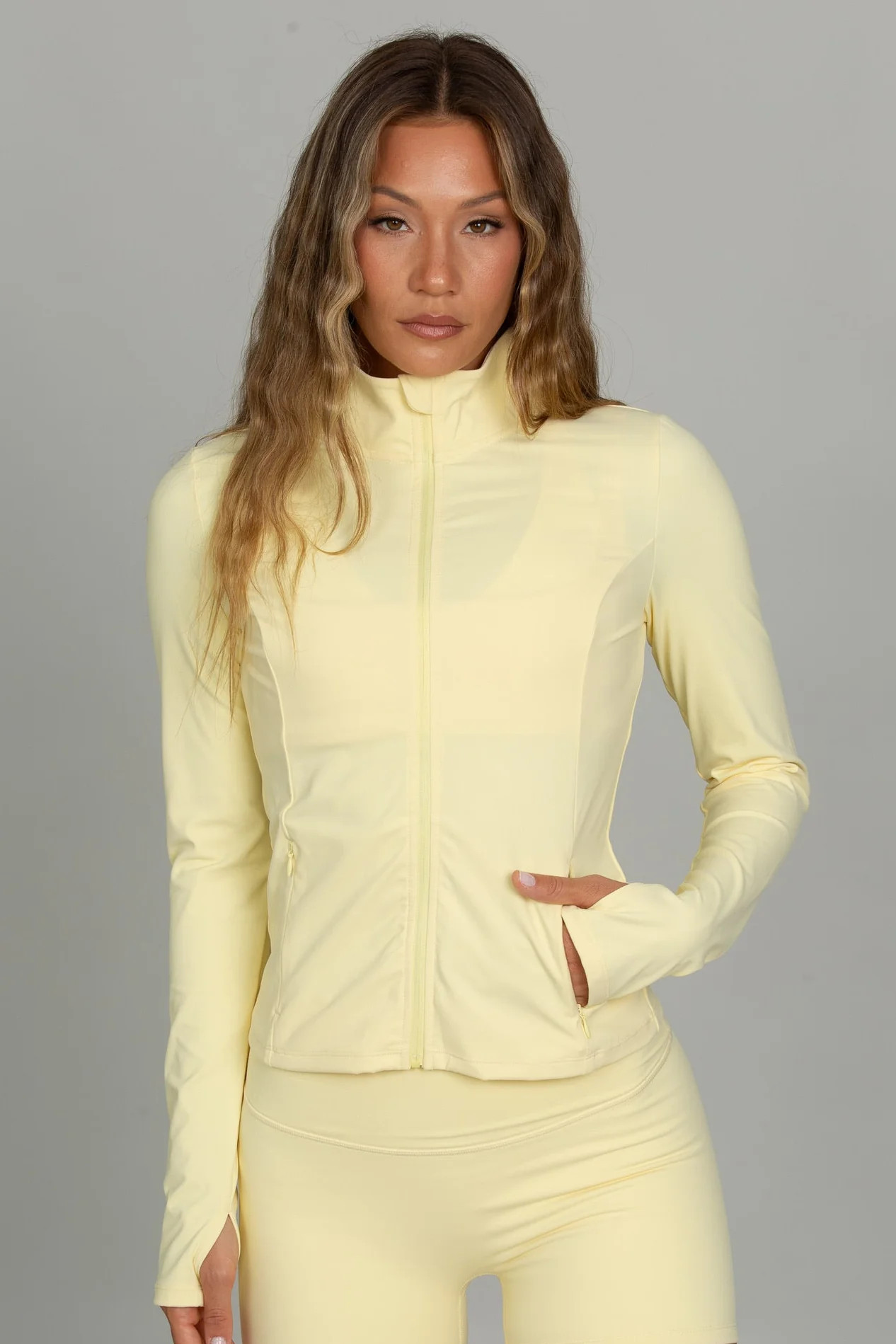 Warm Yellow StrydeForm Jacket | Gold Hinge