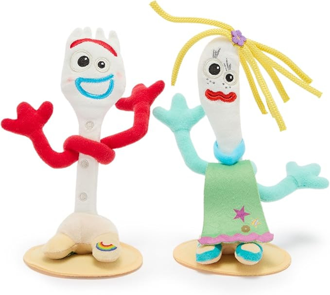 Disney Store Official Forky & Karen Beverly Magnetic Shoulder Plush Set - This Quirky Duo Include... | Amazon (US)