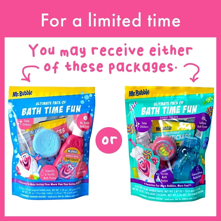 Mr. Bubble Ultimate Pack of Bath Time Fun | Walmart (US)