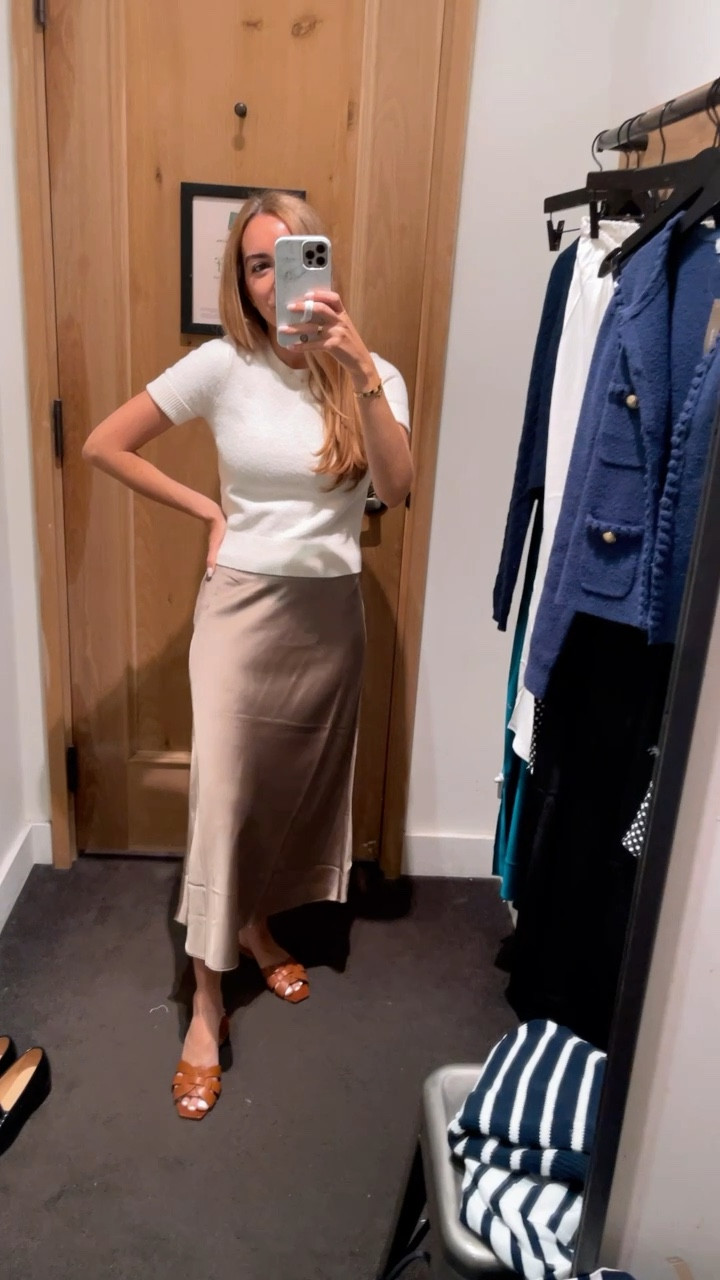 Slip skirt 

#LTKSale #LTKSeasonal #LTKfindsunder50