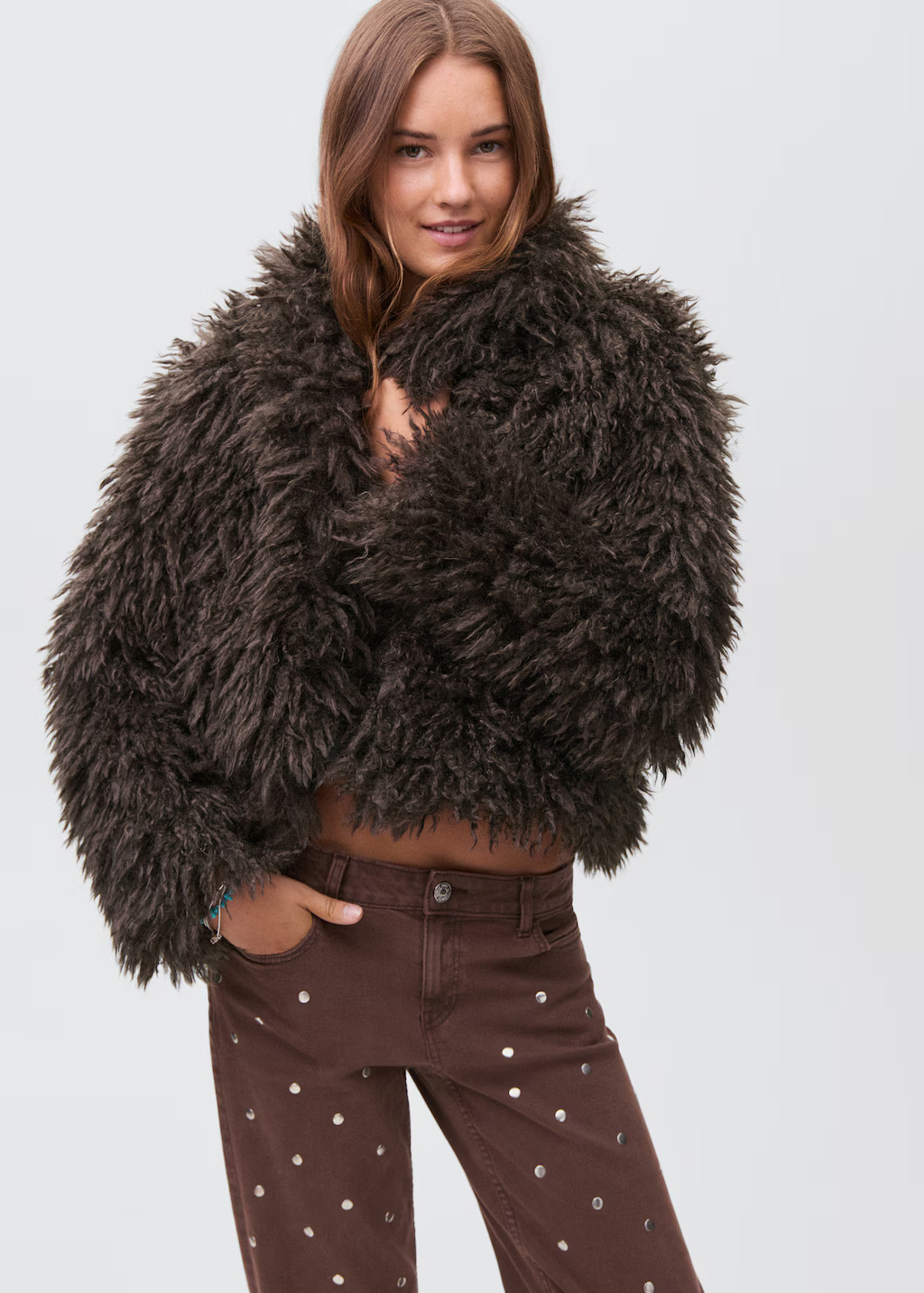 Short fur effect coat | Mango (US/MX/AU)