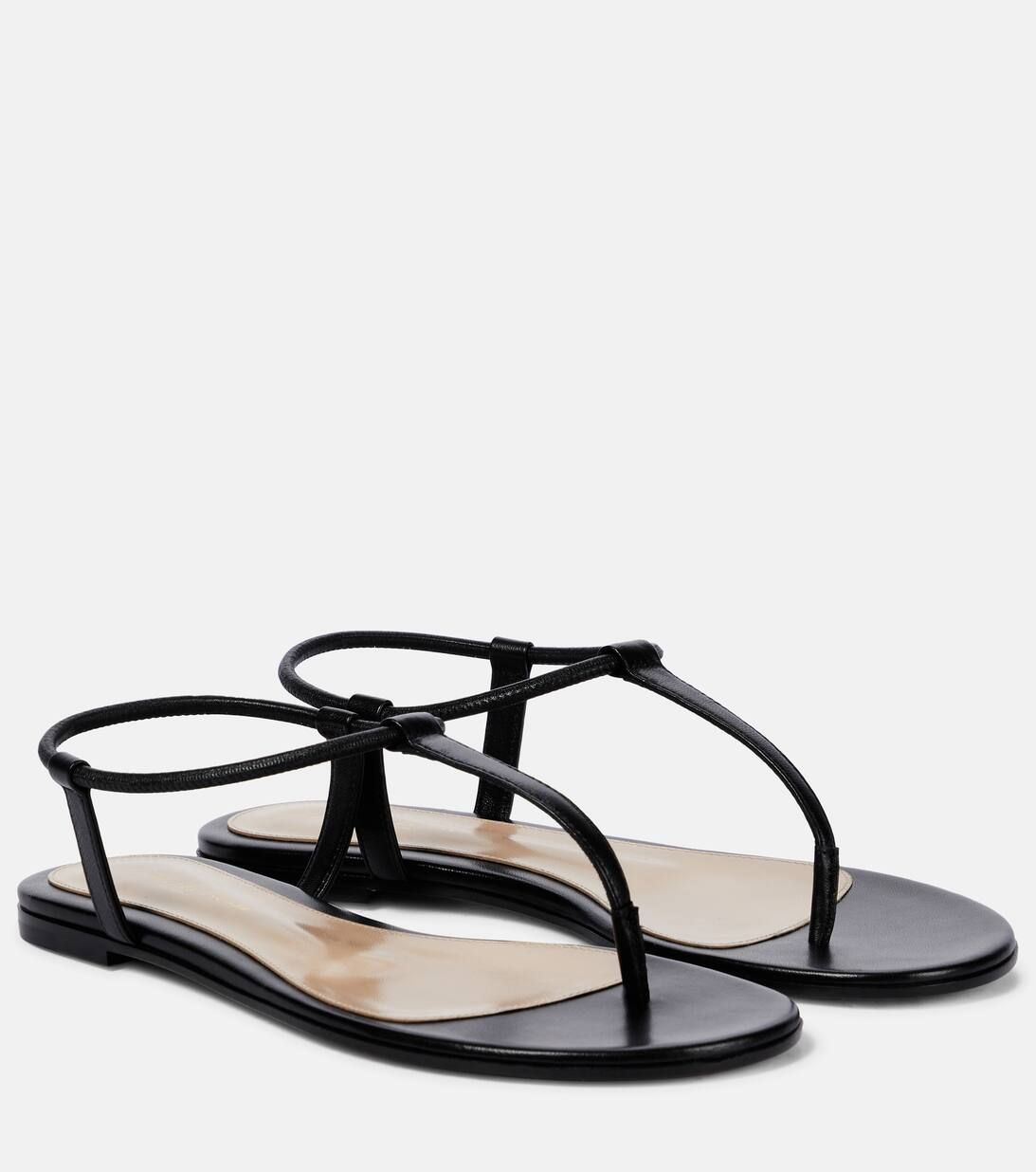 Gianvito RossiJaey leather thong sandals | Mytheresa (US/CA)