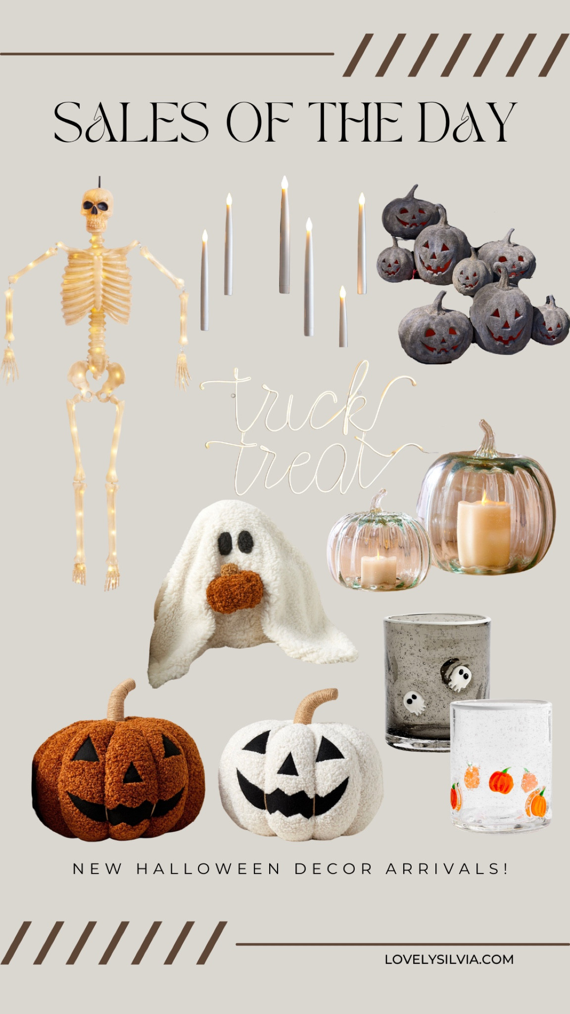 New halloween decor!

Jack o lantern pillows, ghost pillow, pumpkin decor, floating candles, Harry Potter candles, Halloween drinking glass, pumpkin drinking glass, light up skeleton 

#LTKstyletip #LTKhome #LTKSeasonal