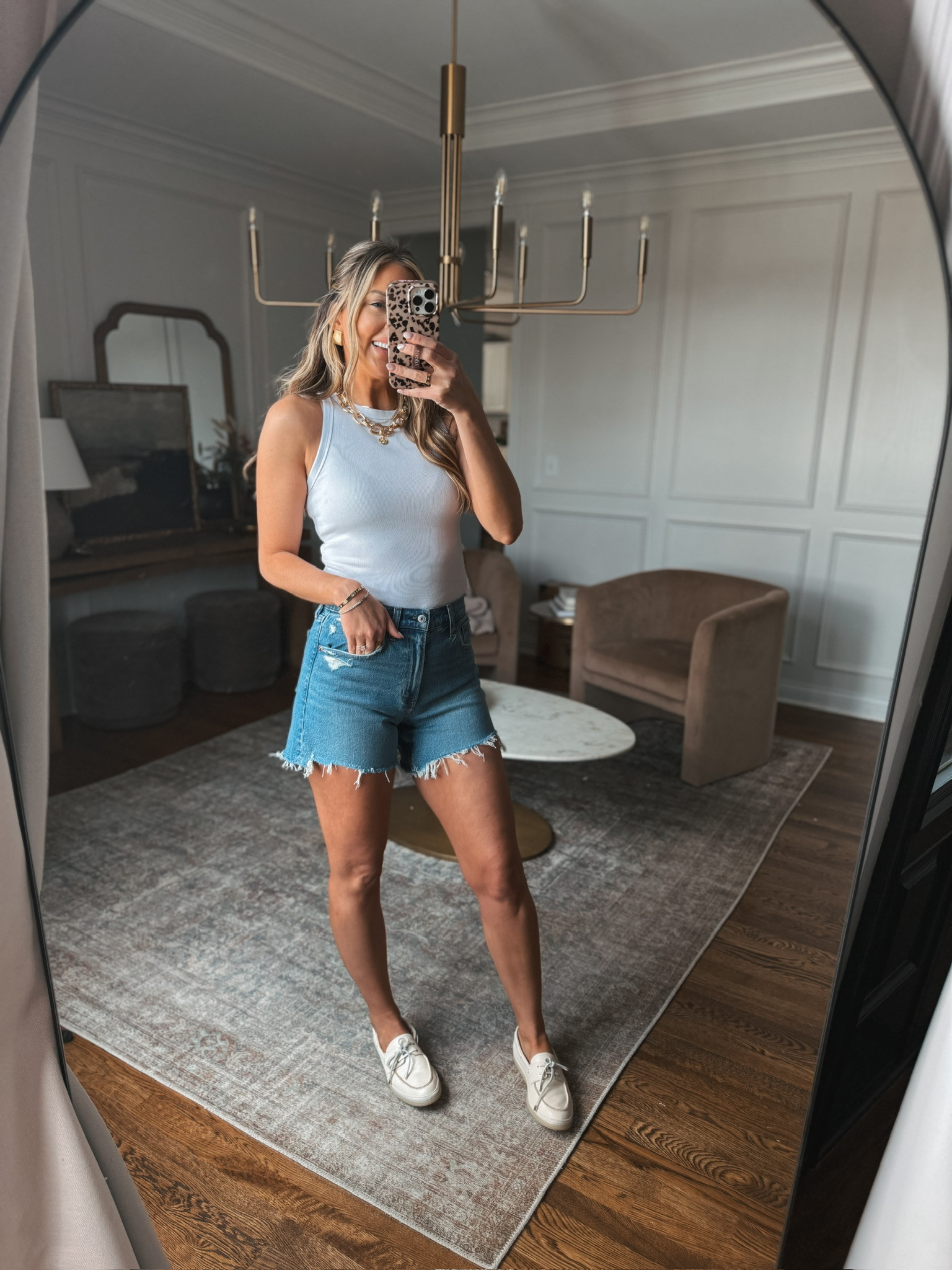 My absolute favorite Abercrombie jean shorts are back!!  

 #LTKgrwm #LTKootd #LTKmomlife