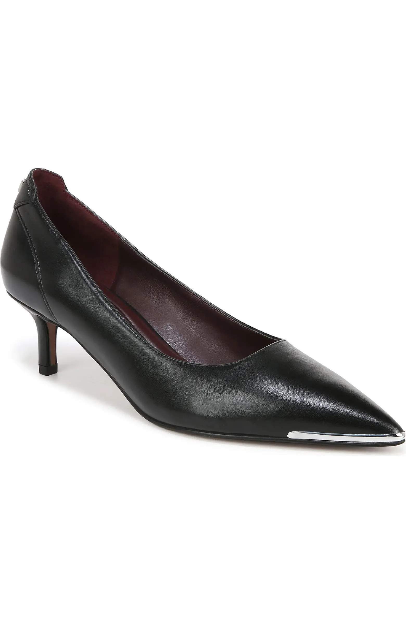 Franco Sarto Kalsa Pointed Toe Kitten Heel Pump (Women) | Nordstrom | Nordstrom