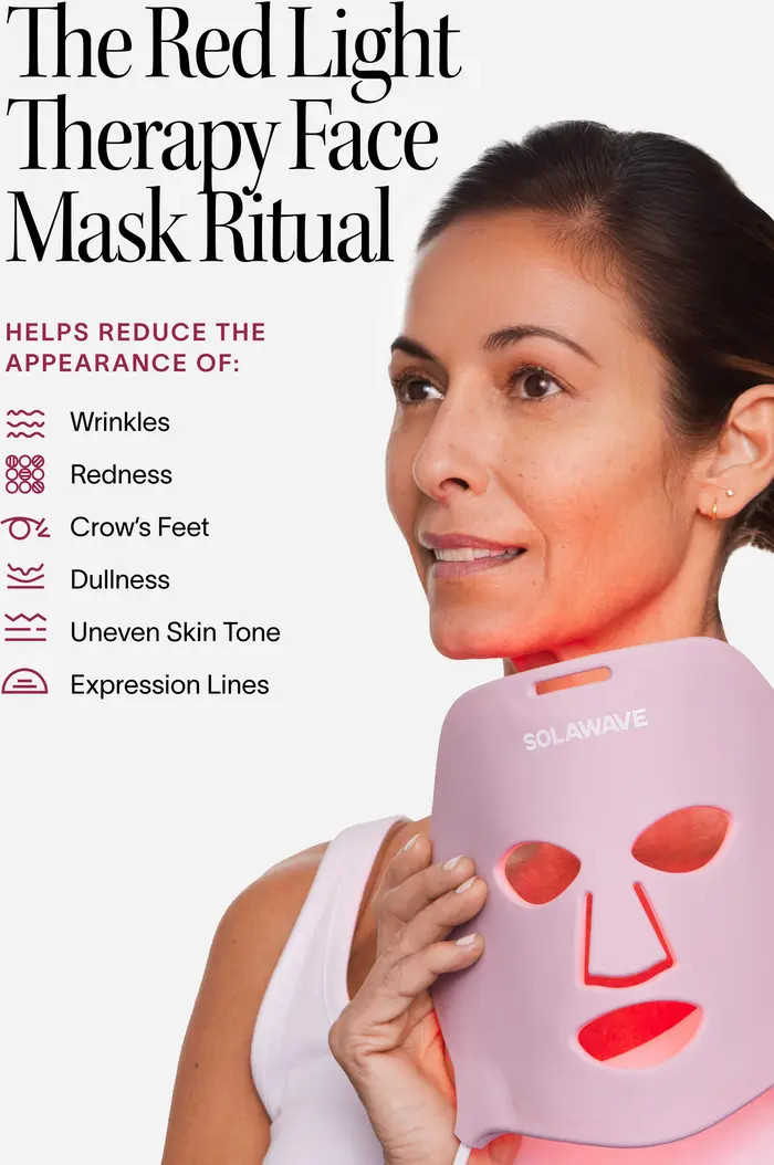 SolaWave Wrinkle Retreat Light Therapy Face Mask | Nordstrom | Nordstrom