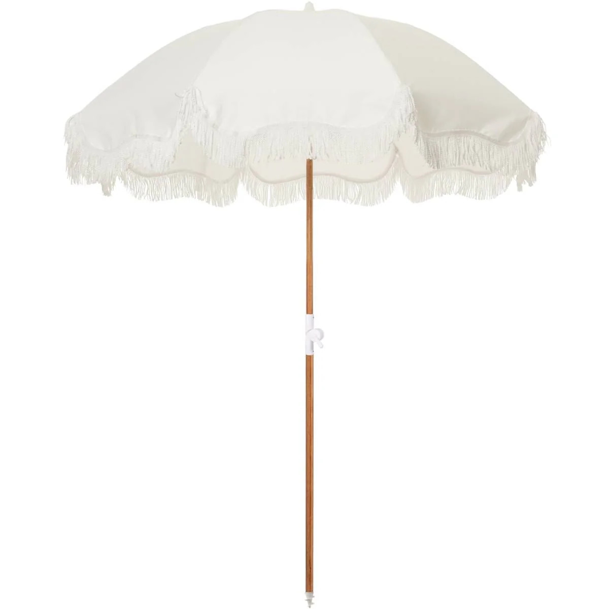Antique White Holiday Beach Umbrella | Business & Pleasure Co.
