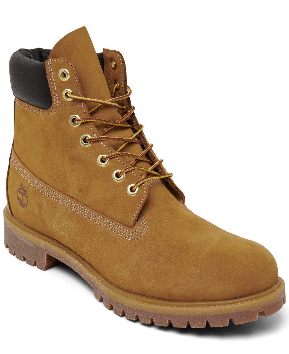 Timberland Men's 6 Inch Premium Waterproof Boots from Finish Line - Wheat | Macy's
