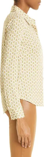 L'AGENCE Harmony Long Sleeve Button-Up Shirt | Nordstrom | Nordstrom