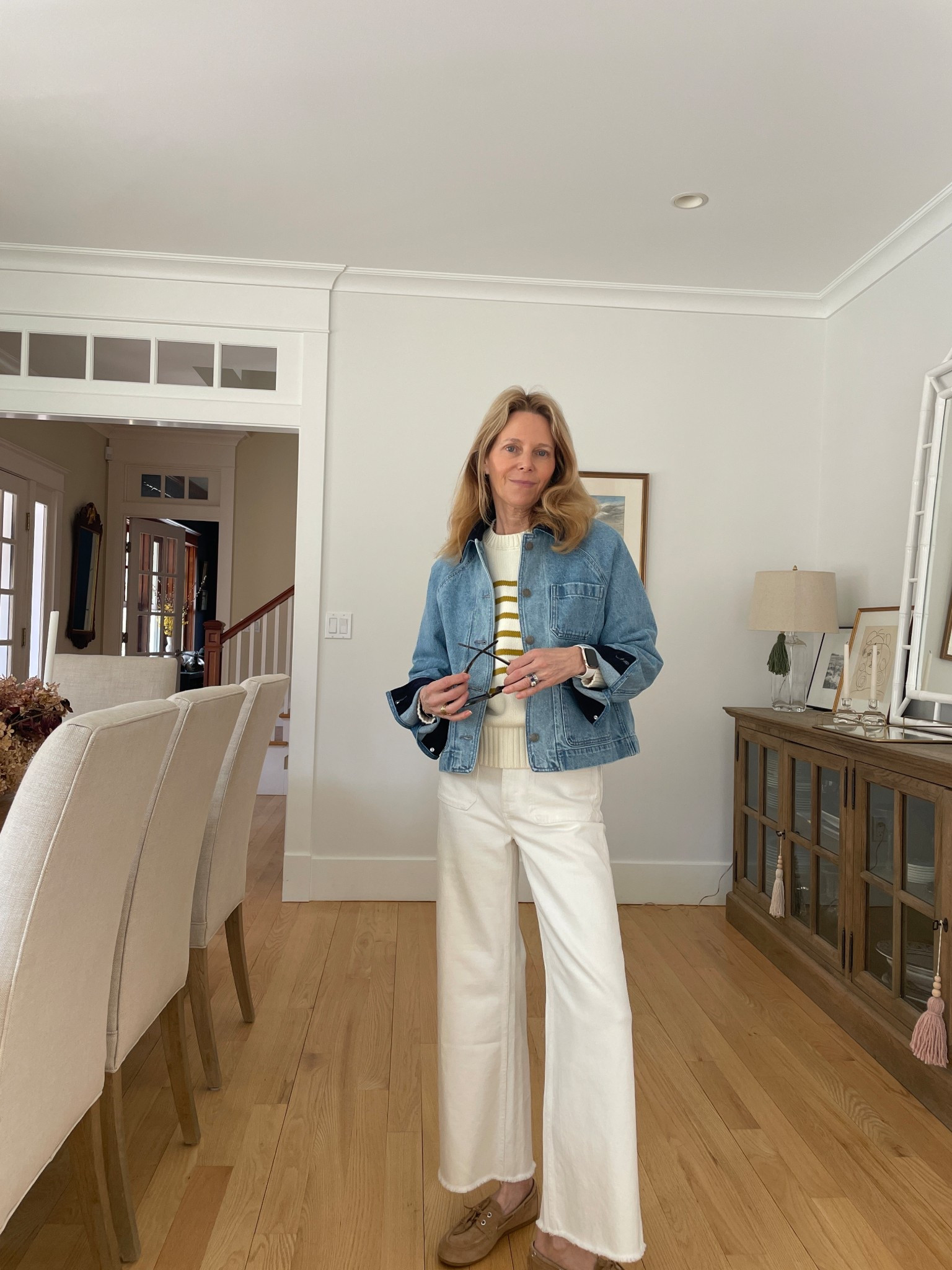 My must haves for spring. 
Sizes
Jacket small
Sweater small
Jeans 25

#LTKgrwm #LTKootd #LTKdayinmylife
