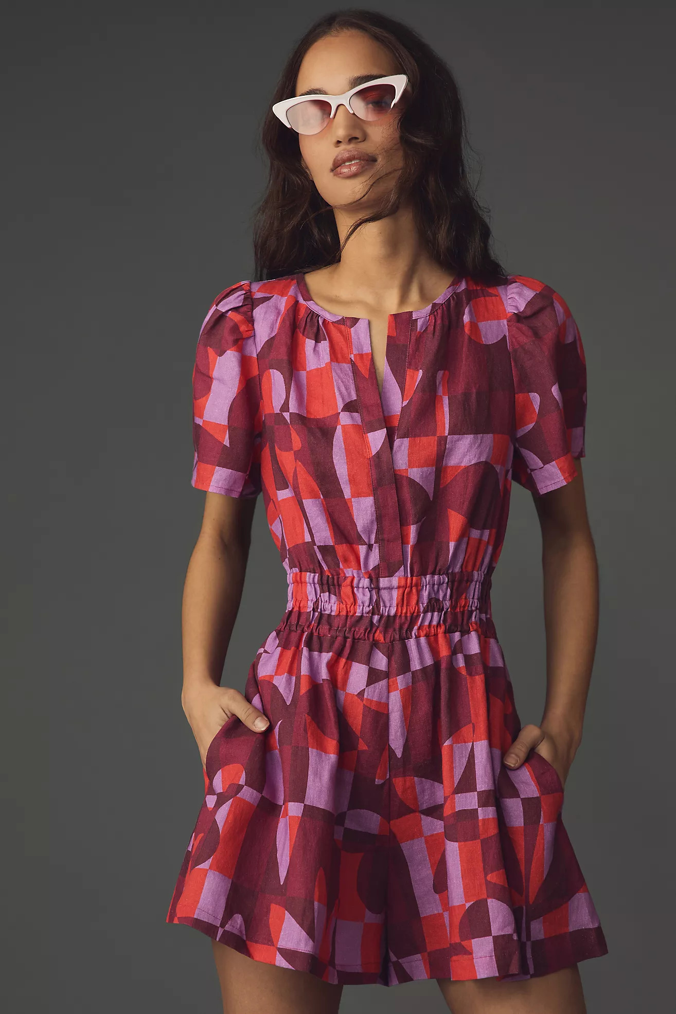 The Somerset Romper: Linen Edition | Anthropologie (US)