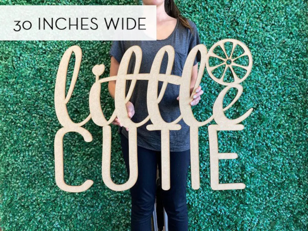 Little Cutie Baby Shower Decorations, Orange Baby Shower Citrus, A Little Cutie is on the Way, Li... | Etsy (US)