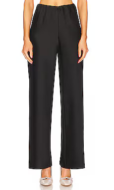 Vince Fluid Bias Pant in Black from Revolve.com | Revolve Clothing (Global)