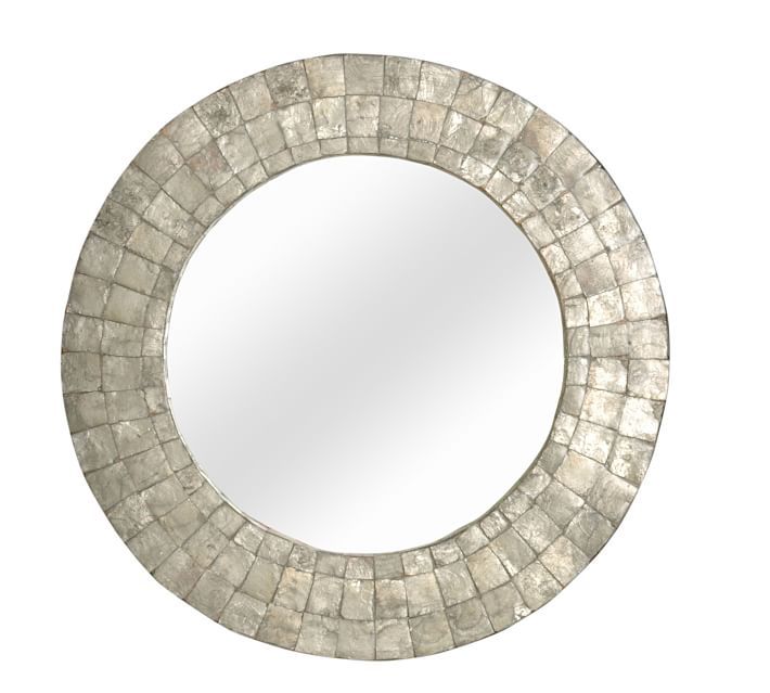 Capiz Round Mirrors | Pottery Barn (US)