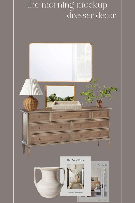 Dresser decor, bedroom dresser, home decor

#LTKSeasonal #LTKhome #LTKfindsunder50