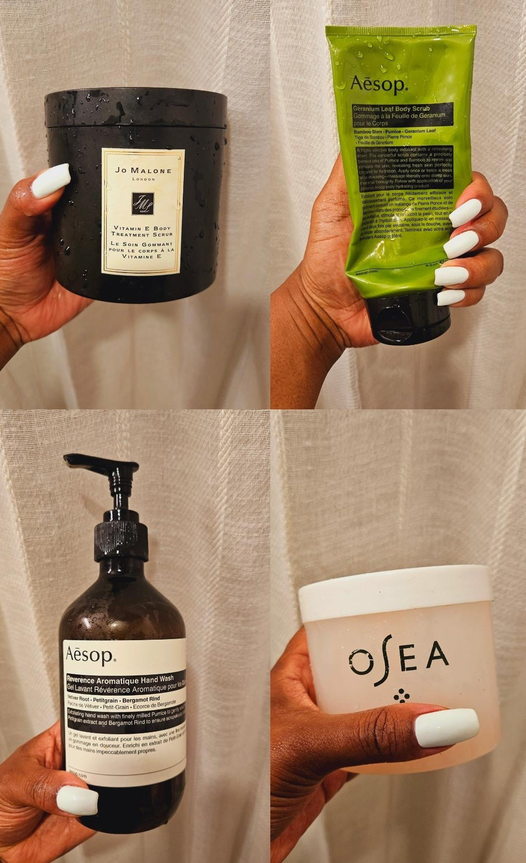 Summer skin essentials. Full body exfoliation will keep your skin smooth, soft & glowing, all Summer! Check out my favorite exfoliants from Aesop , OSEA , and Jo Malone Vitamin E .

#LTKSaleAlert #LTKTravel #LTKBeauty