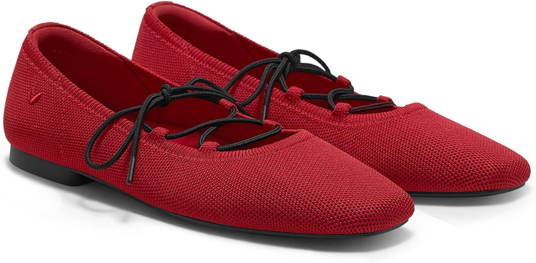 VIVAIA Miley Women's Mary Jane Flats Shoe with Stylish 3 Laces Comfortable Square Toe Ballet Flat... | Amazon (US)