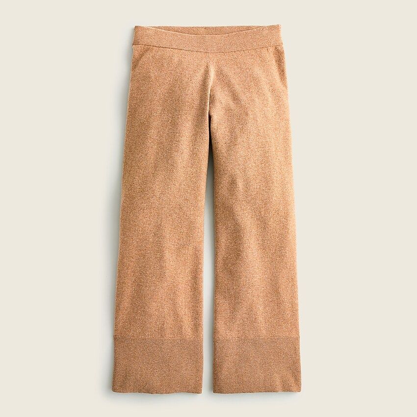 Wide-leg sweatpant in featherweight cashmere | J.Crew US