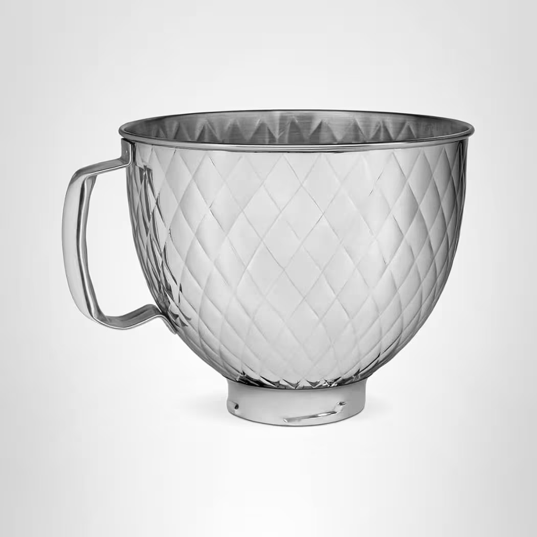 KitchenAid 5 Quart Stainless Steel Bowl for all 4.5-5 Quart Tilt-Head Stand Mixers KSM5SSBQB, Qui... | Amazon (US)