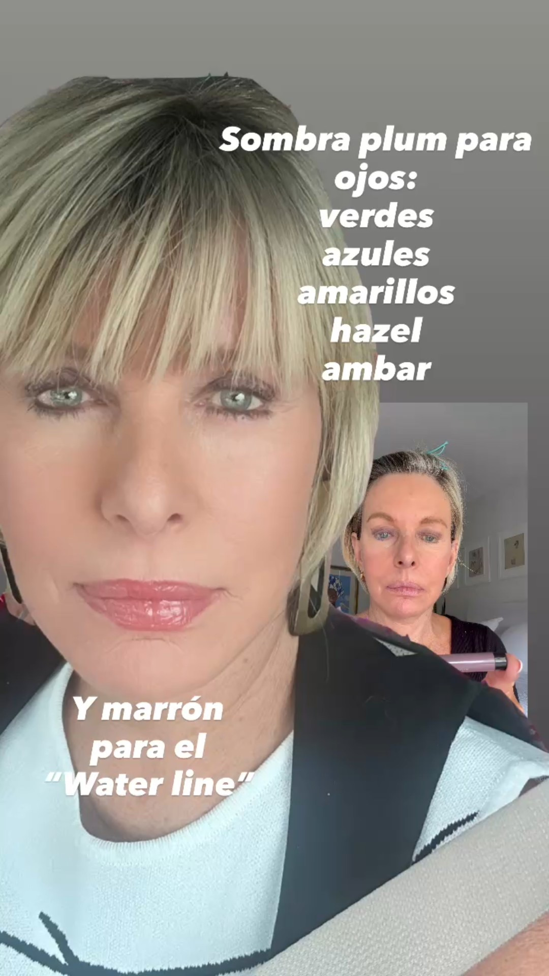 ✨ If you have light eyes, hazel, blue, green, amber one of the most flattering looks you can try is a stick liner in Plum (ciruela). This rich, deep tone makes lighter eyes pop beautifully.

For the waterline (la línea de agua), I love using brown Express color. It adds definition without looking too harsh, giving your eyes a softer but striking finish.

Easy to apply even if you’re in a hurry.

#annettevaillant #MujeresSinFechaDeExpiracion #WomenWithNoExpirationDate

#LTKStyleTip #LTKBeauty #LTKOver40