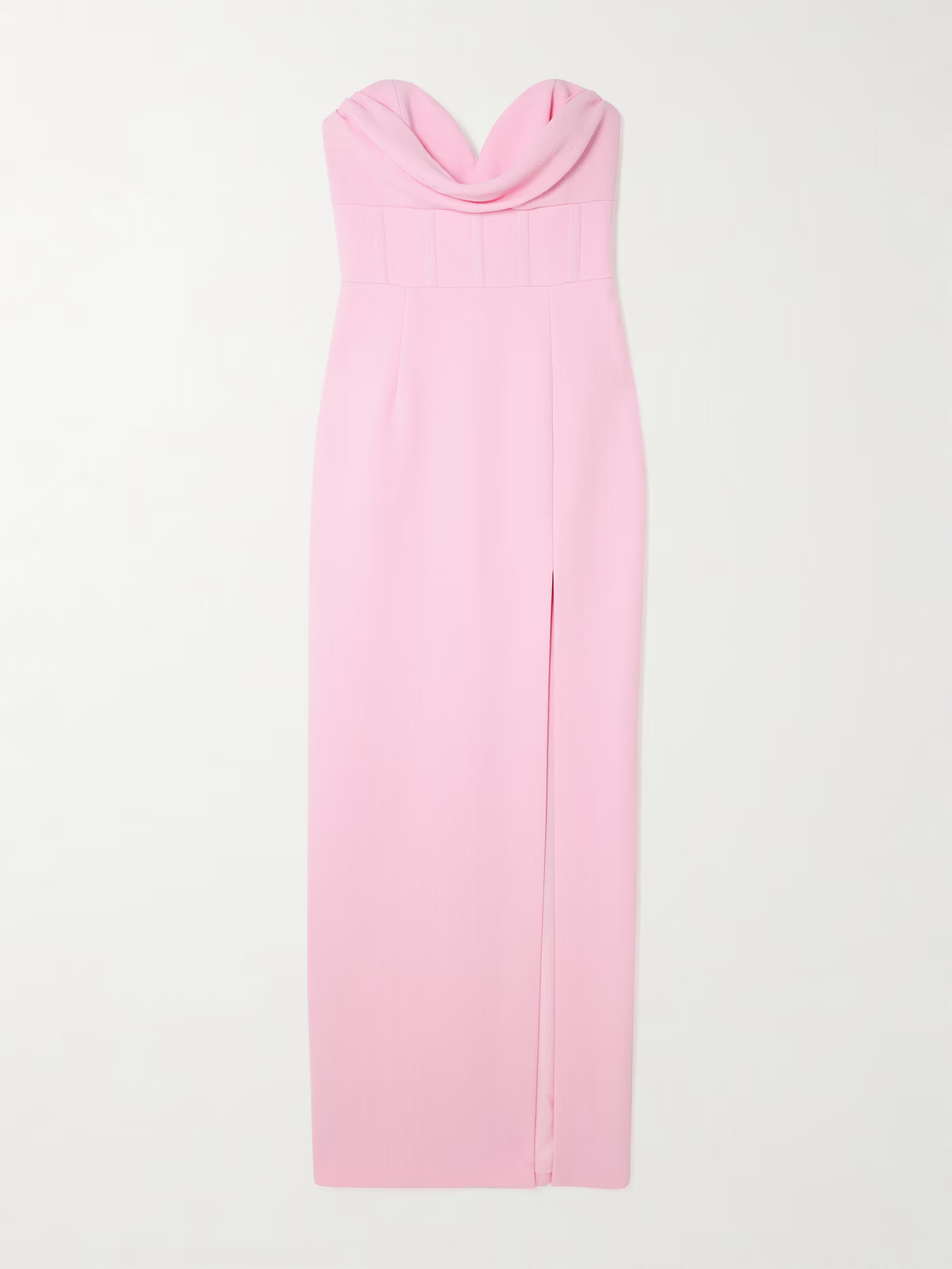Skyla strapless draped crepe gown | NET-A-PORTER (UK & EU)