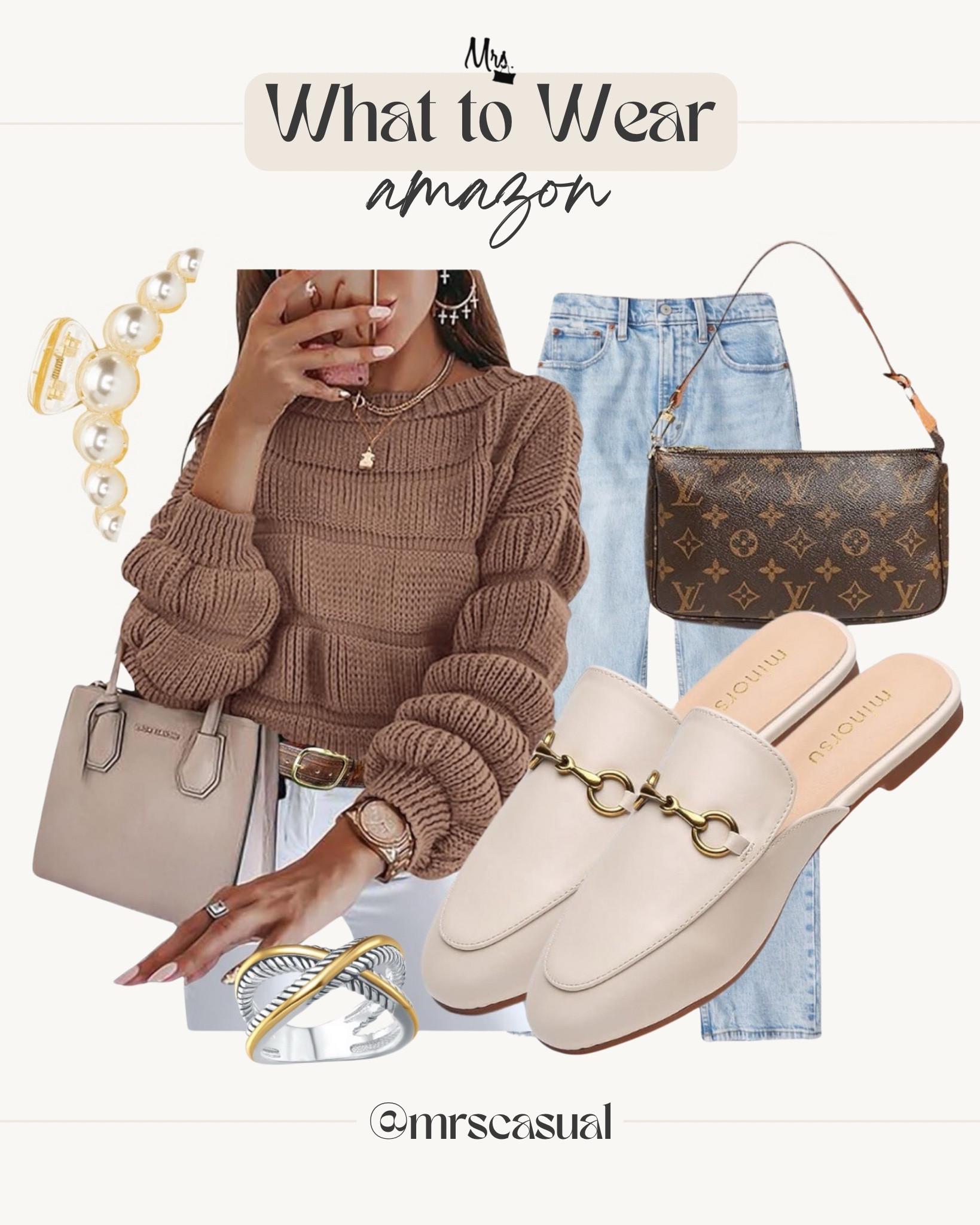 Amazon cute fall sweater. Outfit idea casual style

#LTKStyleTip #LTKSeasonal #LTKFindsUnder50