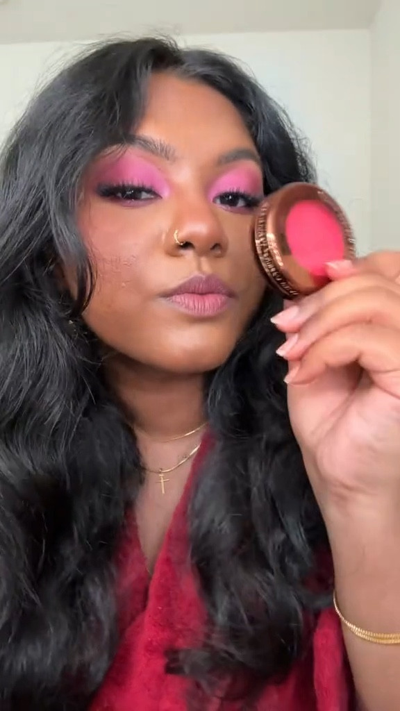 Using a multiuse blush for your lip creates a lovely cohesive makeup look 🫶🏾 love this product! 

#LTKVideo #LTKstyletip #LTKbeauty