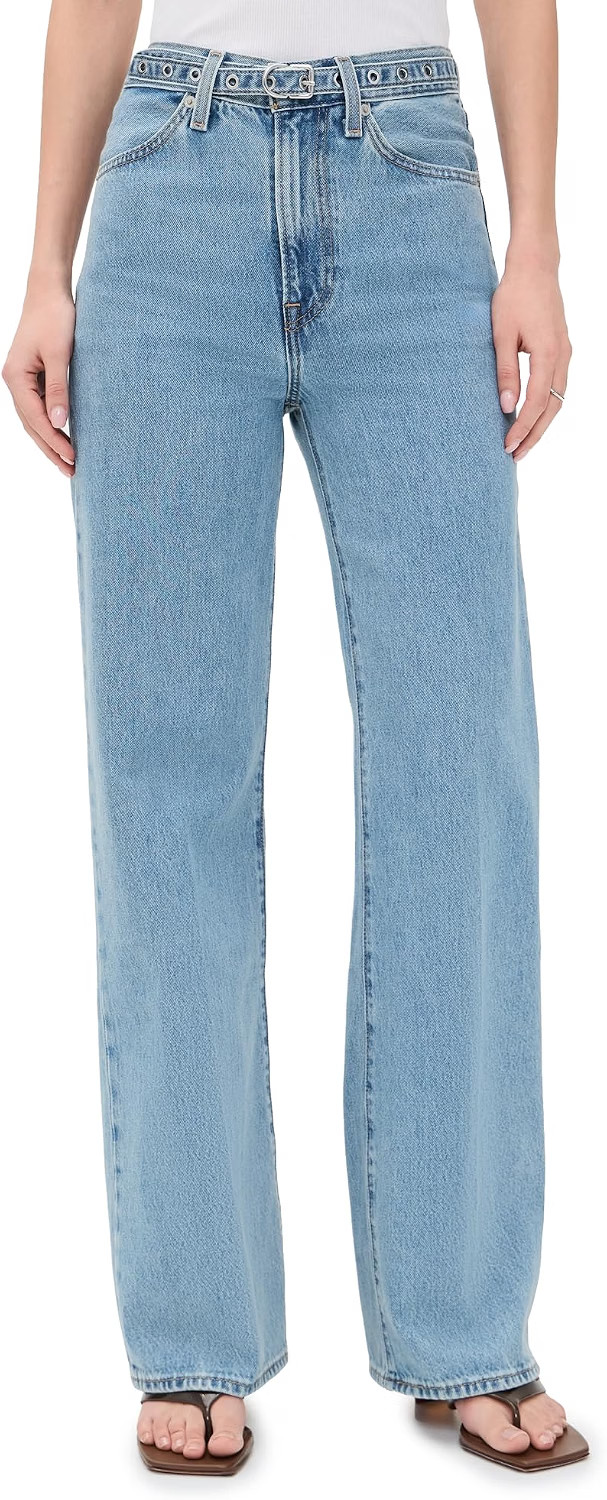 Levi's Womens Ribcage Wide Leg Belted | Amazon (US)