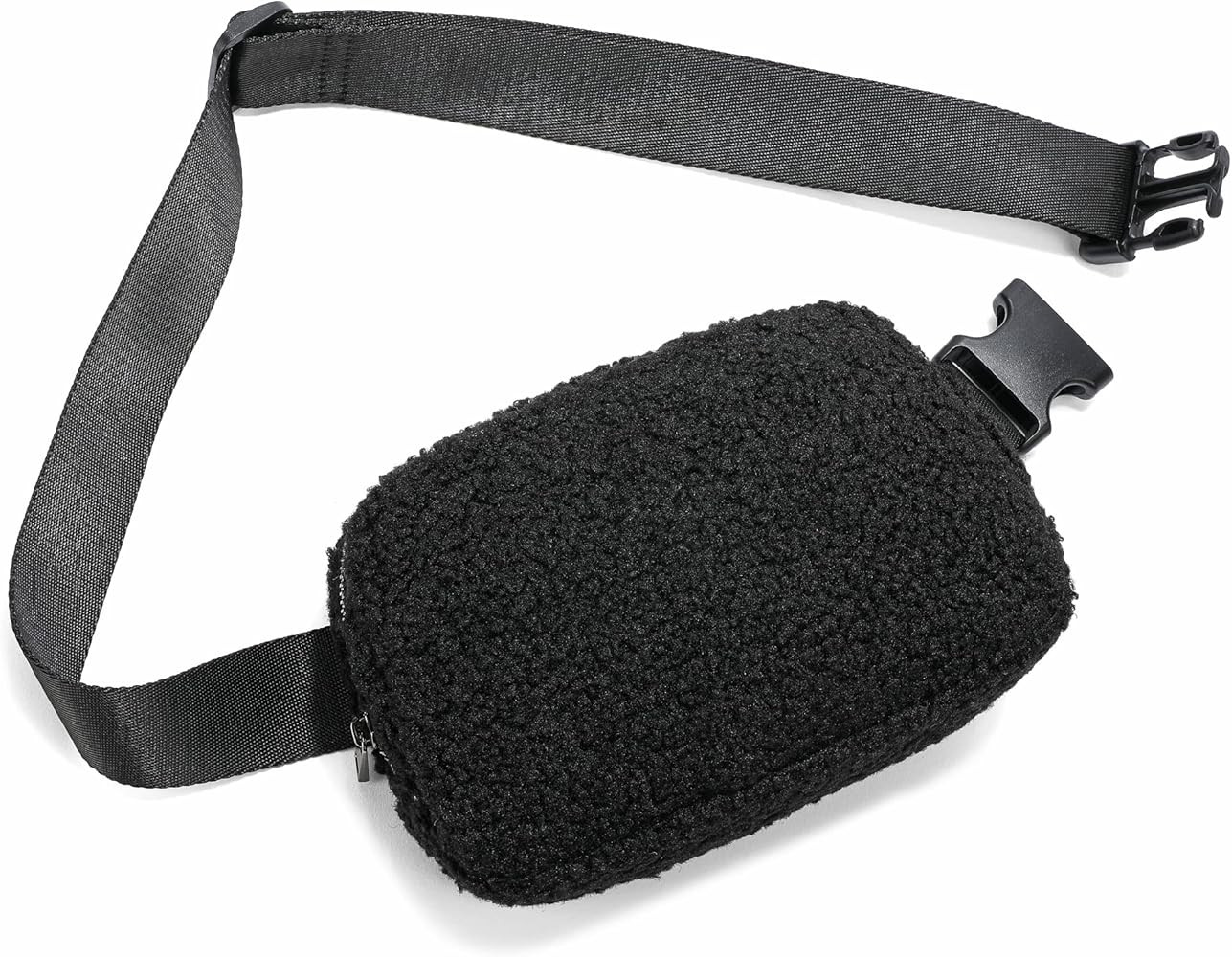 FODOKO Fleece Belt Bag, Sherpa Crossbody Bag Fanny Pack for Women Fashionable Everywhere Waist Bu... | Amazon (US)