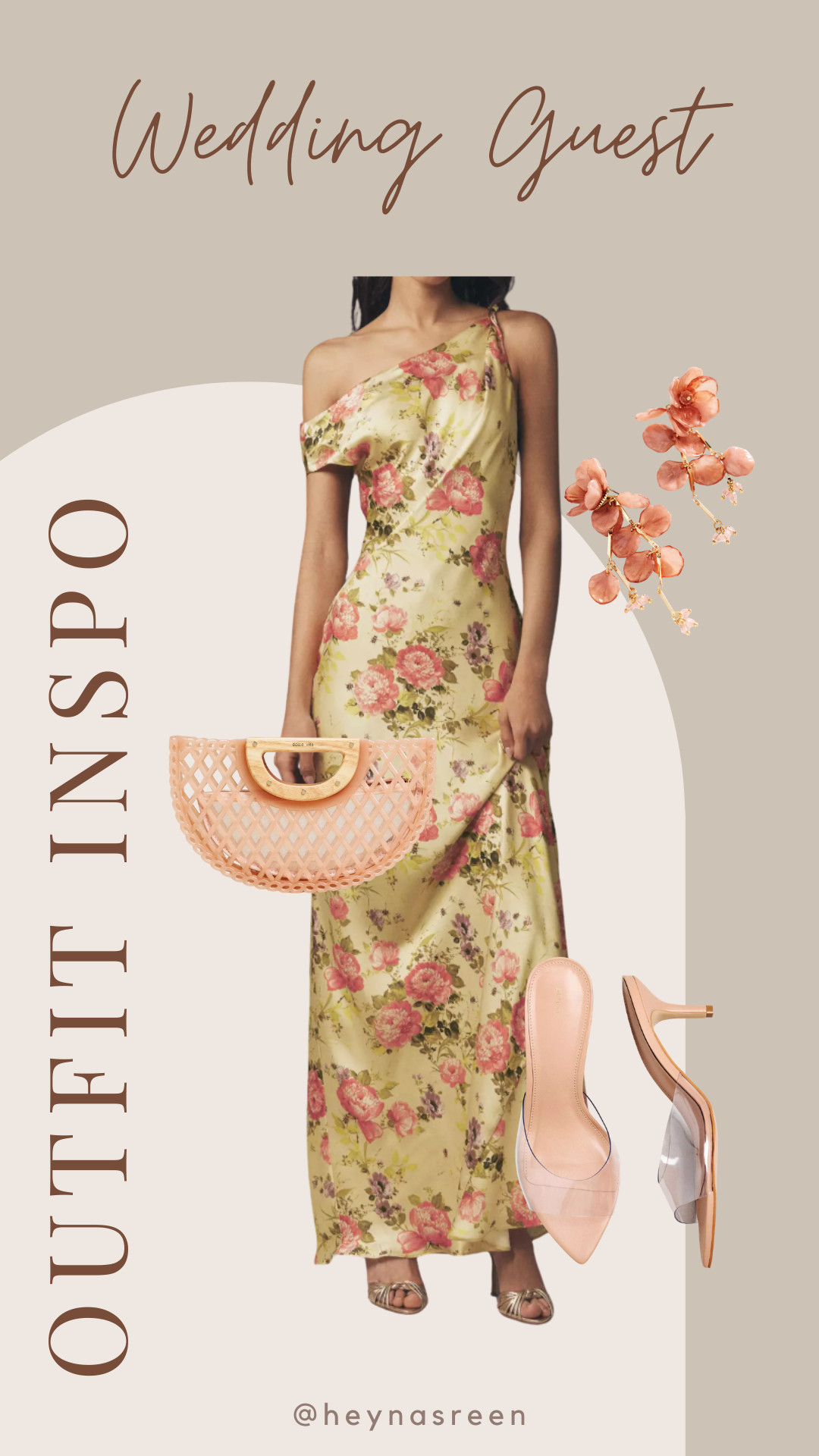 Wedding Guest Outfit Idea: Yellow floral silk Anthropologie dress & pink accessories. Perfect for a spring or summer wedding! 

 

#LTKWedding